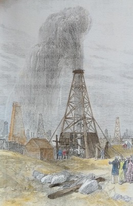 Early oil well